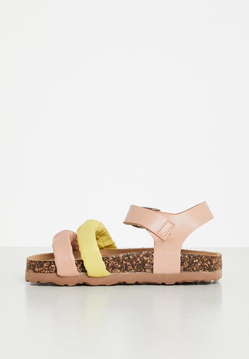 Pop Candy - Girls colourblock sandal - pink
