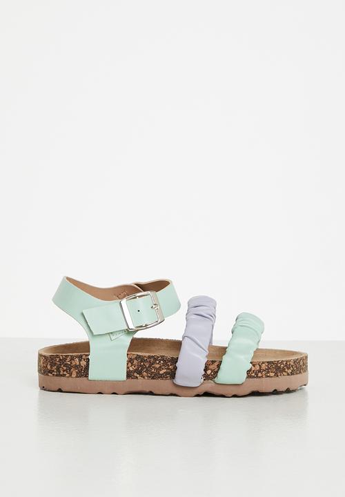 Pop Candy - Girls colourblock sandal - mint