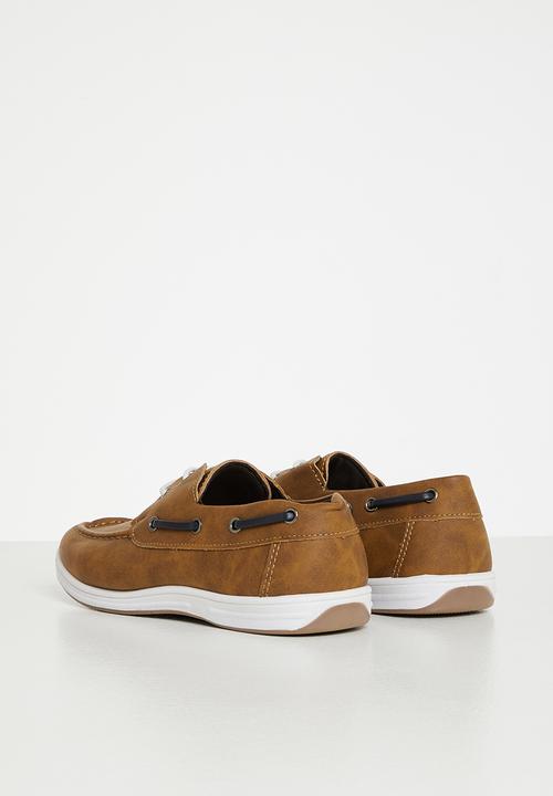 Pop Candy - Boys moccasins - taupe