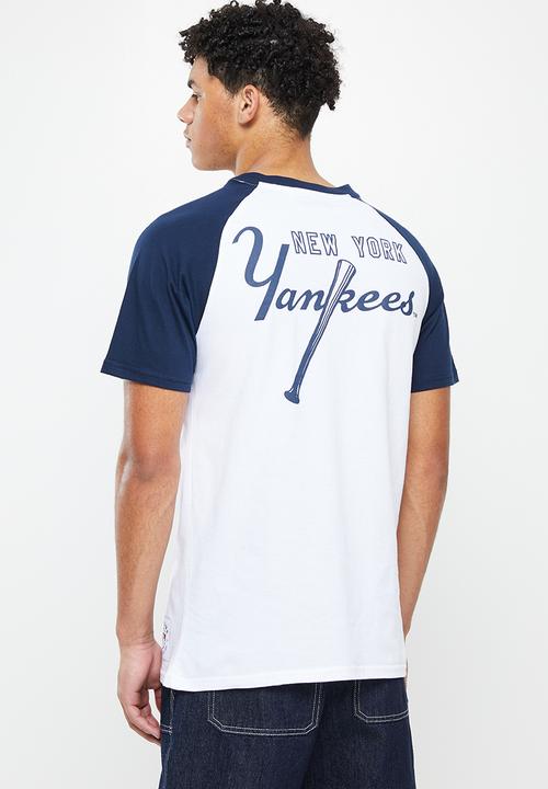 MLB - NY yankees mens two tone T-shirt  - white & navy