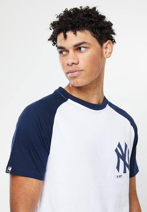 MLB - NY yankees mens two tone T-shirt  - white & navy