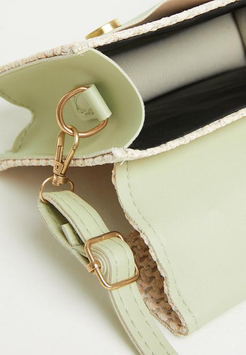 Superbalist - Jasmine crossbody bag- natural & green