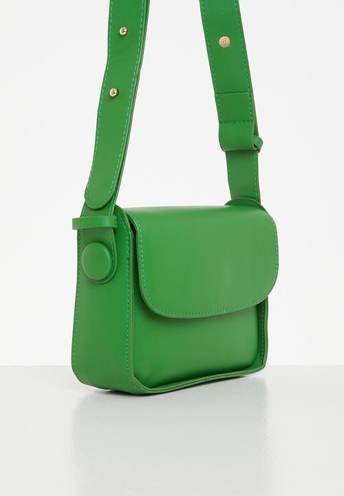 edit - Victoria top handle bag - green