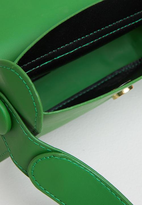 edit - Victoria top handle bag - green