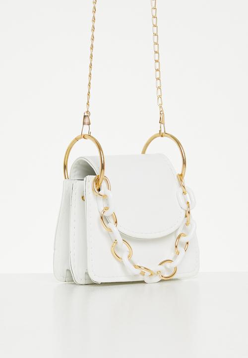 Superbalist - Micro mini clutch bag - cream