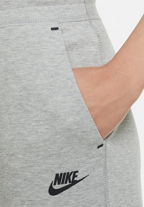 Nike - W nsw tch flc essntl hr pnt - dk grey heather & black