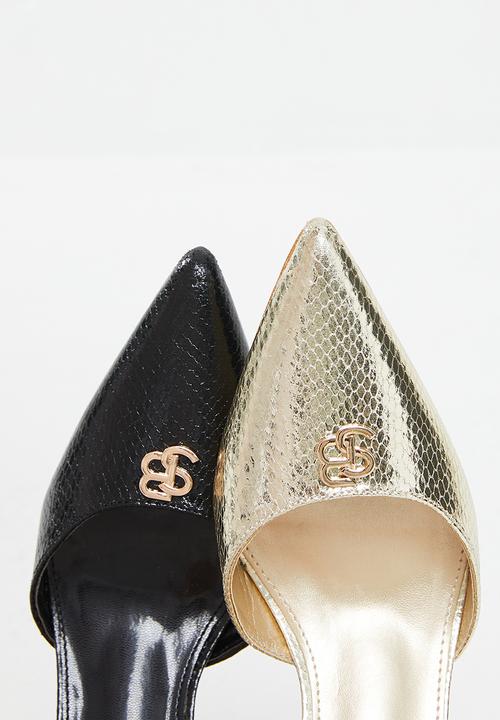 SISSY BOY - Courting court heel - gold