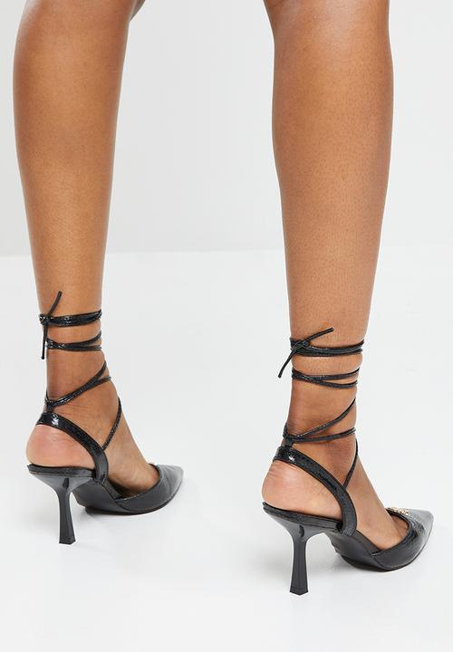 SISSY BOY - Courting court heel - black