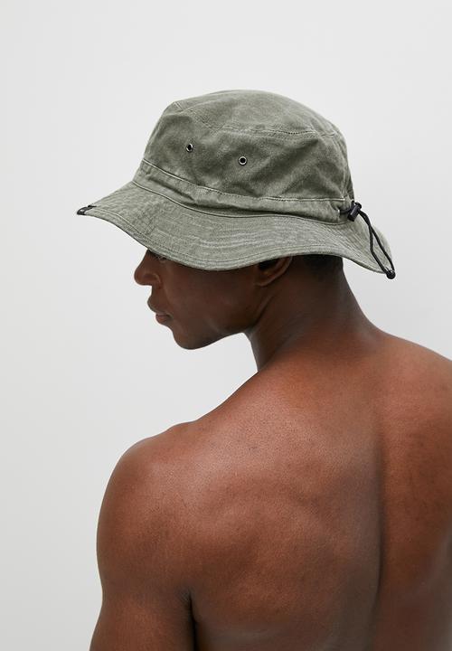 Superbalist - Kobe cord bucket hat - olive