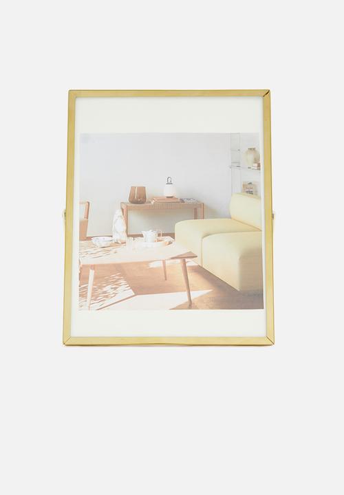 H&S - Standing frame set of 2 - gold
