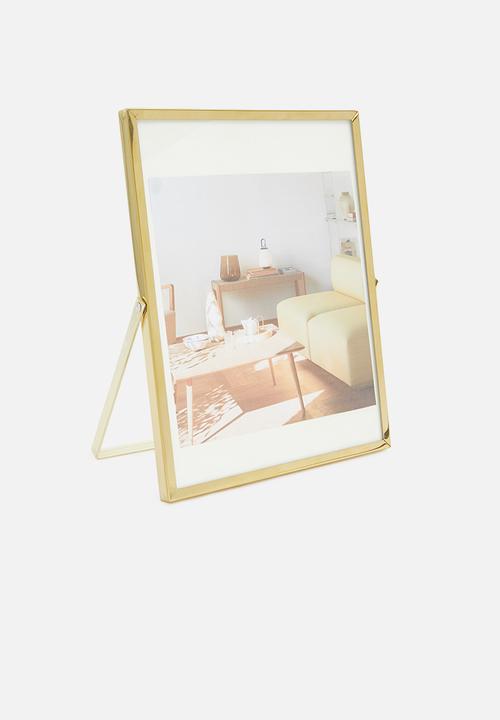 H&S - Standing frame set of 2 - gold
