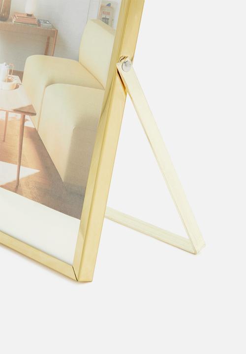 H&S - Standing frame set of 2 - gold