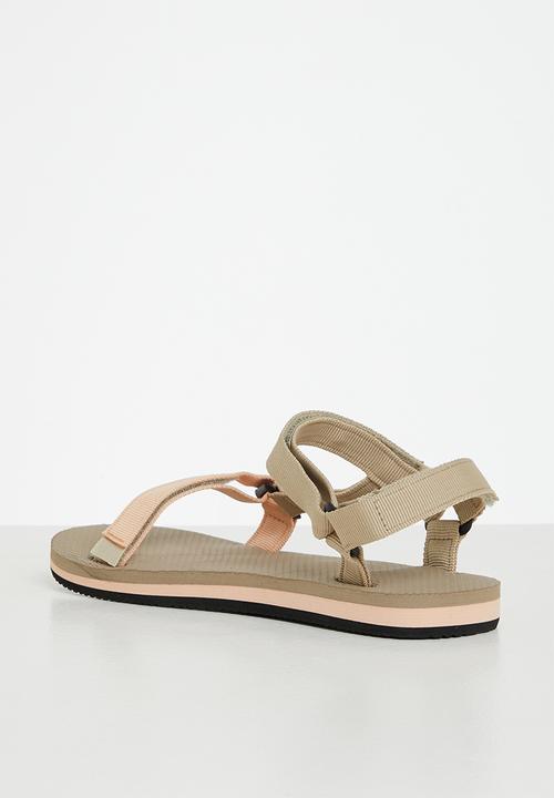 Tom Tom - Dream velcro strap sandal  - taupe & peach