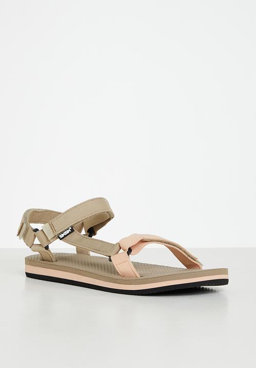 Tom Tom - Dream velcro strap sandal  - taupe & peach