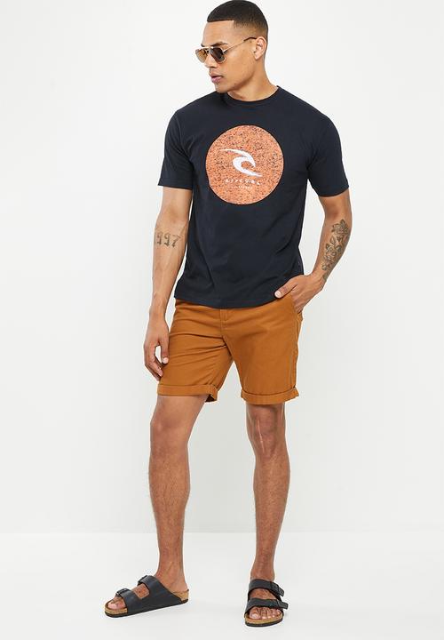 Rip Curl - Icon circle tee  - black