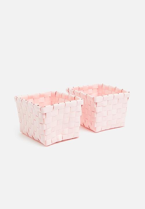 Storage Solutions - Linear storage basket - pink
