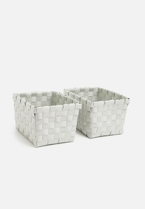 Storage Solutions - Linear storage basket - grey