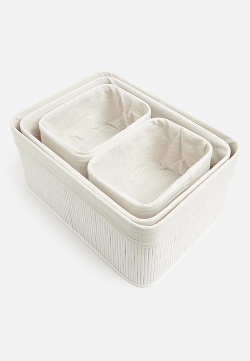 Storage Solutions - Mixy storage set - cream