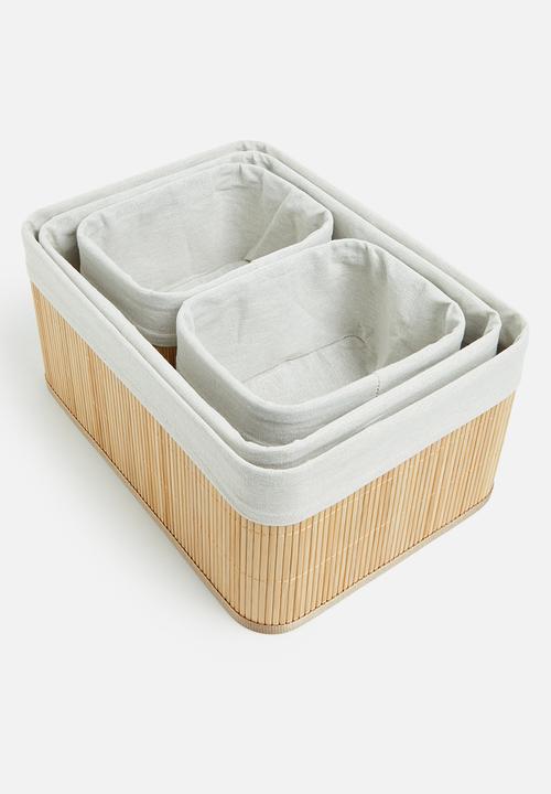 Storage Solutions - Mixy storage set - natural