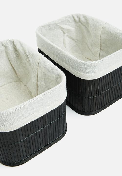 Storage Solutions - Mixy storage set - black