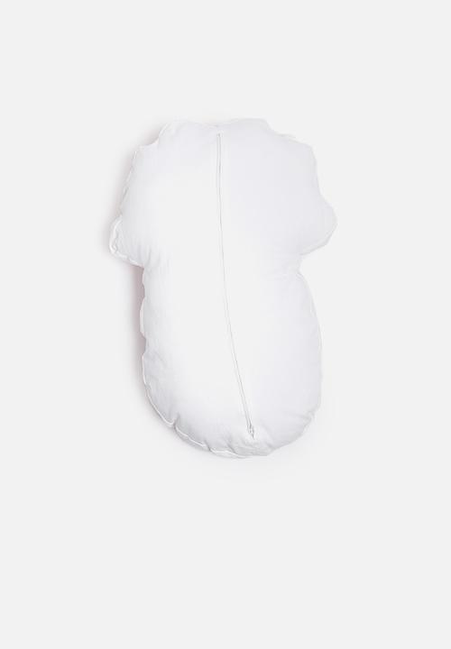 Sixth Floor - Shaped pineapple printed cushion