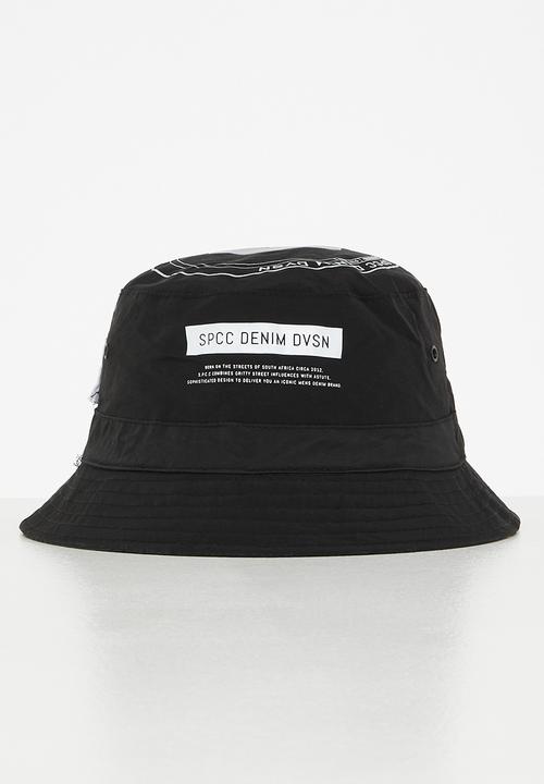 S.P.C.C - Stokes reversible bucket hat - fatigue & black
