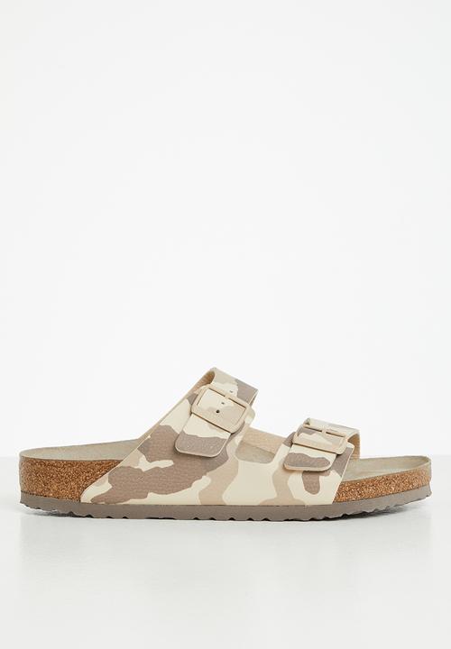 Birkenstock - Arizona sfb regular - desert soil gray & taupe