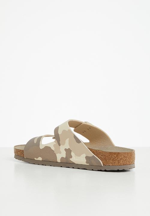 Birkenstock - Arizona sfb regular - desert soil gray & taupe
