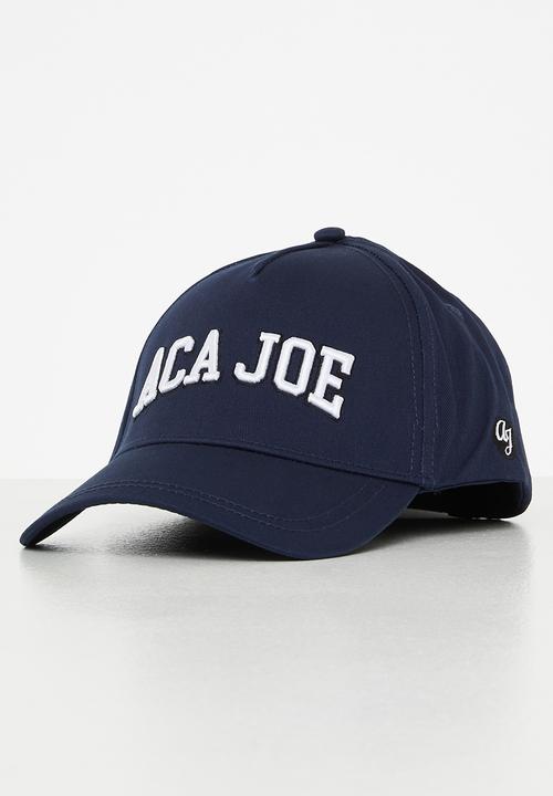 Aca Joe - Aca joe cotton twill hard buckram 3d+ flat embroidery hat cap - navy