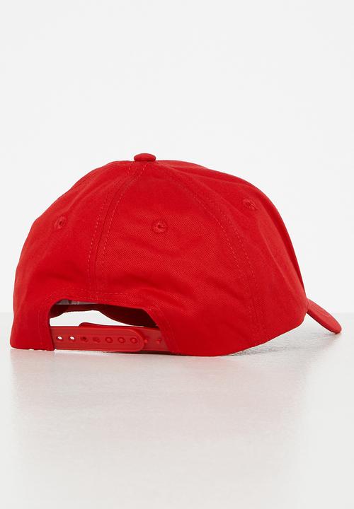 Aca Joe - Aca joe cotton twill hard buckram 3d+ flat embroidery hat - red