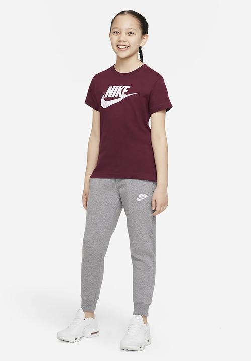Nike - Nike Sportswear tee dptl basic futura - dark beetroot