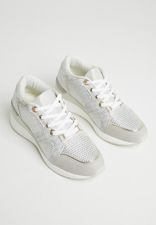 SISSY BOY - Spaced out sneaker - beige & gold