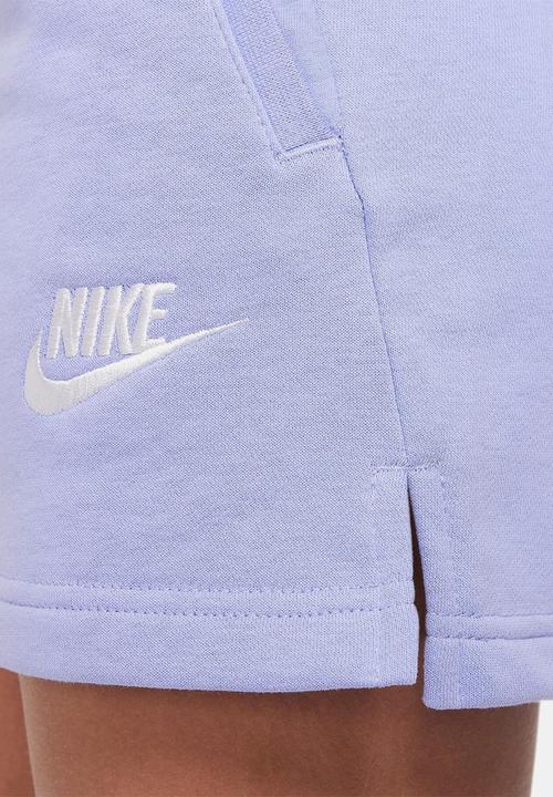 Nike - Nike sportswear club ft 5 in short - light thistle & white