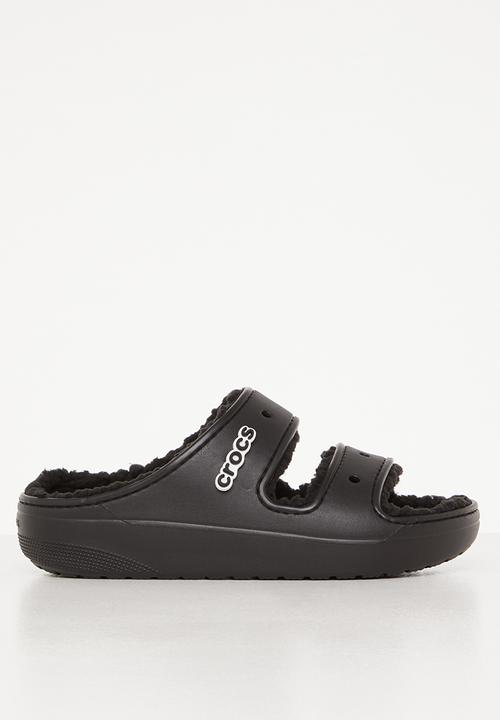 Crocs - Classic cozzzy sandal - black