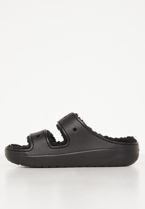 Crocs - Classic cozzzy sandal - black