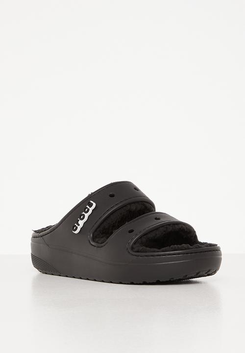 Crocs - Classic cozzzy sandal - black