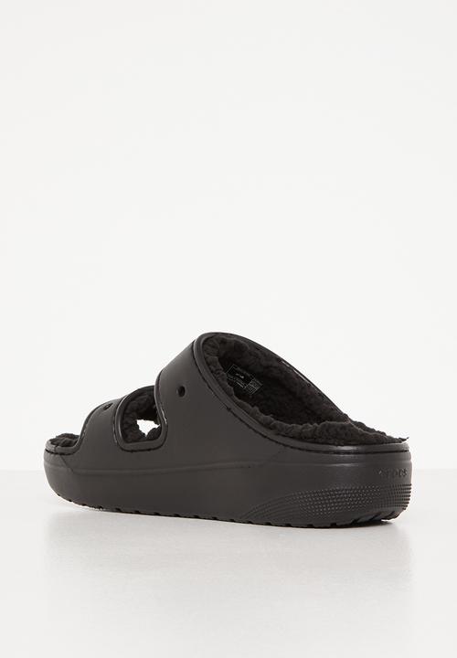Crocs - Classic cozzzy sandal - black