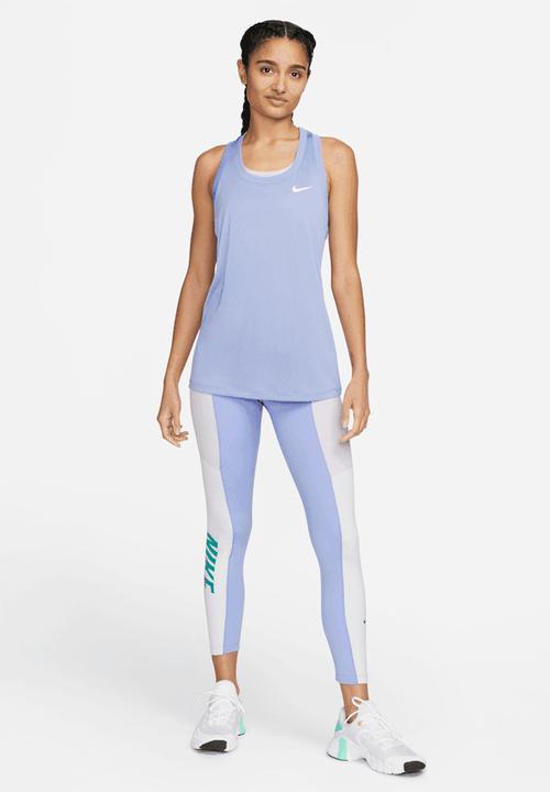Nike - W nk df leg raceback tank - light thistle