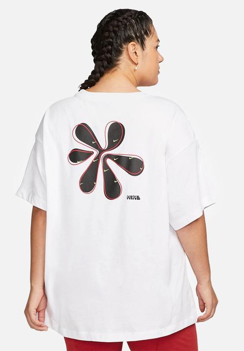Nike - Plus w nsw tee bf fw fiber - white