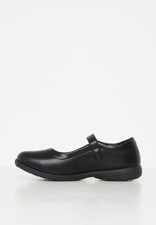 Hush Puppies - Scala school shoe - black