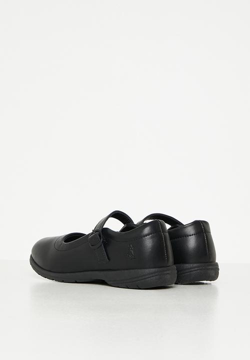 Hush Puppies - Scala school shoe - black