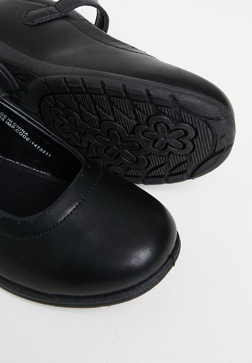 Hush Puppies - Scala school shoe - black