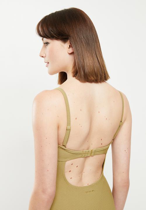 Billabong  - Tanlines mia dd one piece - sea grass