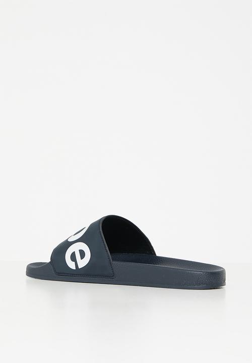 SUPERGA - 1908 Slides polysoft - navy & white