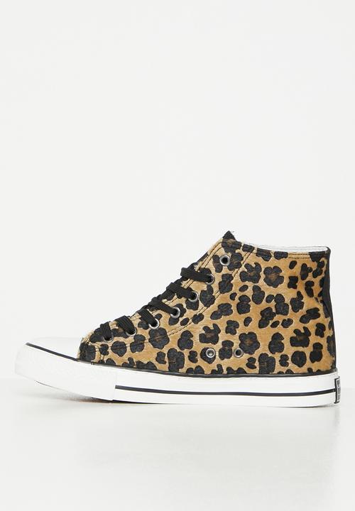 UrbanArt - Rule 3 print sneaker - tan