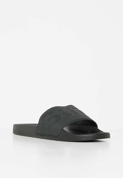 SUPERGA - 1908 Slides polysoft - total black