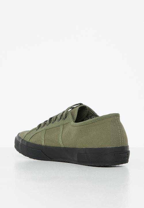 SUPERGA - 2750 Cotu classic - sherwood green & black trim