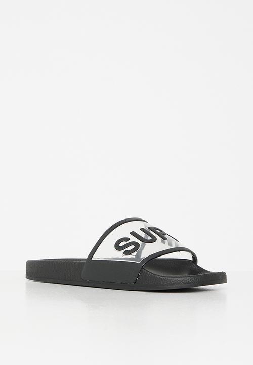 SUPERGA - 1908 Slides clear id - black