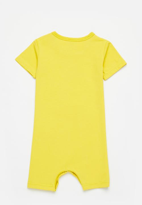 Superbalist - Printed romper - yellow