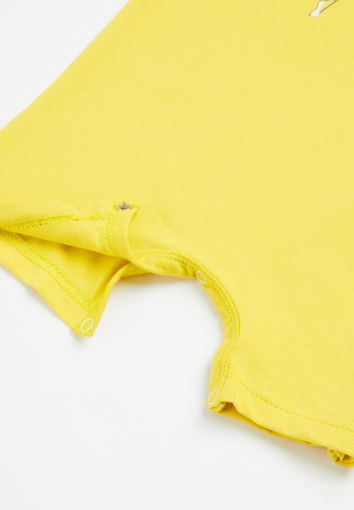 Superbalist - Printed romper - yellow